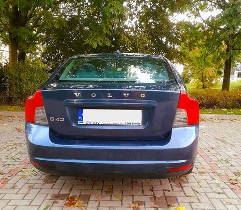 Volvo S40 cena 19200 przebieg: 212200, rok produkcji 2008 z Białystok małe 46